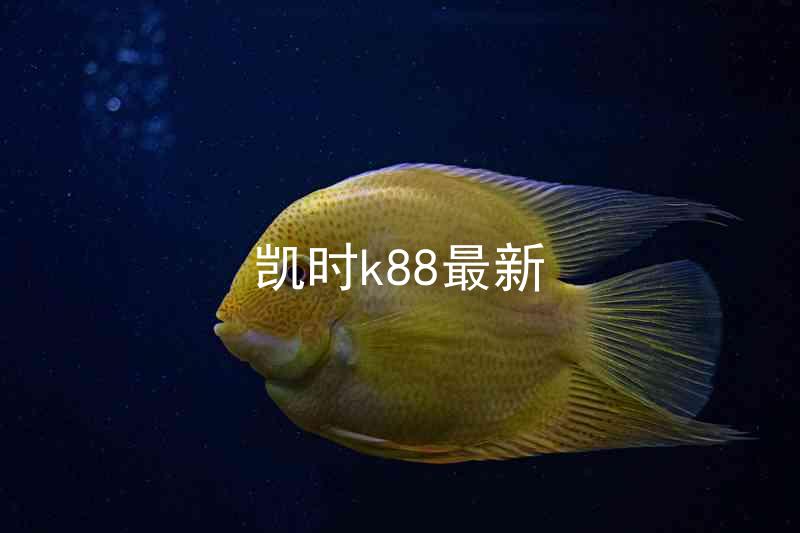 凯时k88最新